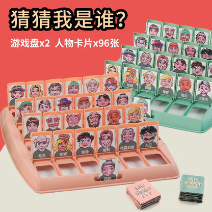 Guess Who? Logic Card Game